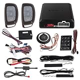 Sistema de alarma de coche con tecnología FSK de calidad integrada, con llave inteligente RFID PKE (entrada sin llave pasiva).
