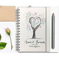 Hochzeitsplaner - Hochzeitscheckliste - Wedding planer PERSONALISIERT Tree of Love