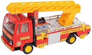 Centy Toys Fire Ladder Truck, Yellow