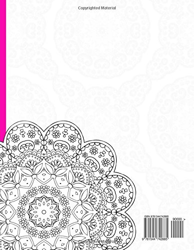 Mandala and Flower Doodle Design: An Adult coloring Book