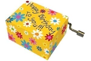 Fridolin 58406 pozytywka Happy Birthday z kwiatami