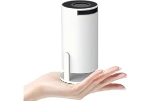 NIUNIUTAB Proyector portátil 4K, Mini proyector de vídeo FHD 1080P Compatible con Android y Netflix, WiFi 6, BT 5.0, rotación de 180°, proyector de vídeo con corrección automática de distorsión Trapezoidal