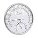 Produktbild XZANTE Sauna Thermometer Metall GEHuse Dampf Sauna Raum Thermometer Hygrometer Bad und Sauna Indoor Auen Verwendet