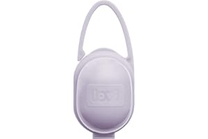 LOVI Baby Dummy Case | Pacifier Storage Box| Perfect While Travelling | Two Solid Handles | Universal & Practical | Rose