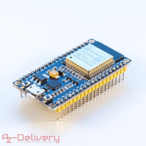 AZDelivery M  dulo ESP32 NodeMCU ESP-WROOM-32 Tablero de Desarrollo Wifi con CP2102  modelo sucesor de la ESP8266 