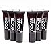 Moon Glow 6x Fake Blood - Halloween Vampire Zombie Theatre Stage Special Effects Makeup tube with applicator