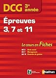 Image de DCG 3ème année - Épreuves 3,7 et 11