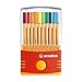 Produktbild Stabilo 10 x Fineliner Point 88 ColorParade Box mit 20 Stiften