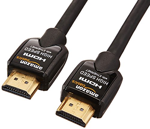 AmazonBasics Hochgeschwindigkeits-HDMI-Kabel (Ethernet, 3D, und Audio-Return) 3 m - 2 Stücke