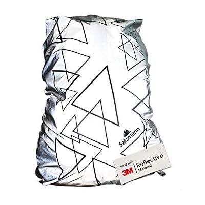 Salzmann 3M Housse de Sac à Dos réfléchissante | Couverture Anti-Pluie Impérmeabile | Fabriquée avec 3M matériel réfléchissant