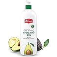 HOFFMAN Cold Pressed Avocado Oil for Cooking | 100% Pure & Unrefined | Ideal for Frying, Roasting & Sauteing | Neutral Taste (1 Liter)