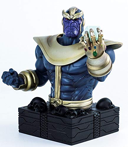 Semic Studios Thanos Busto Resina Marvel, Color (SEM00SMB003