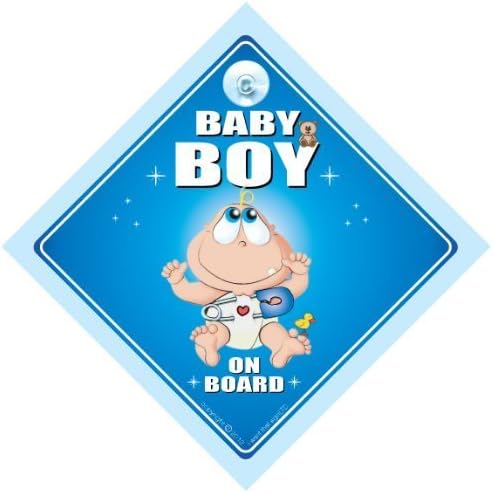 Baby On Board Car Sign, Baby Boy On Board (ORIGINAL), Car Sign, Bumper Sticker, Baby on Board, Driving Sign, Automobile Sign, Vehicle Sign, Baby on Board Car Sign, Grandchild on Board, Funny Car Sign, Baby in Car Sign