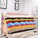 Produktbild fzw Sofa Bett Große Gefüllte Dreieckige Keil Kissen Schlafzimmer Bett Rückenlehne Kissen Lesekissen Büro Lendenkissen Mit Abnehmbarem Deckel ( Farbe : K , größe : 120cm )