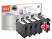 Produktbild Peach Spar Pack Plus Tintenpatronen kompatibel zu Epson T071, T0711, T0712, T0713, T0714