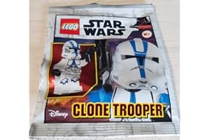BLUE OCEAN LEGO Star Wars Clone Trooper Mini Figure Foil Pack Set 912281 (Bags)