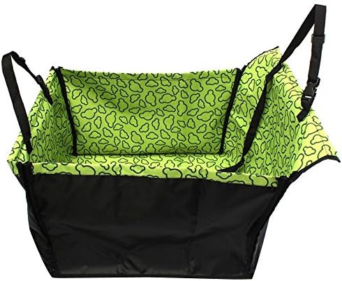 Tping Double Layer Pet Dog Cat Safety Car Rear Back Seat Belt Waterproof Cover Mat Protector Hammock Travel Cushion Pad Blanket (Green)