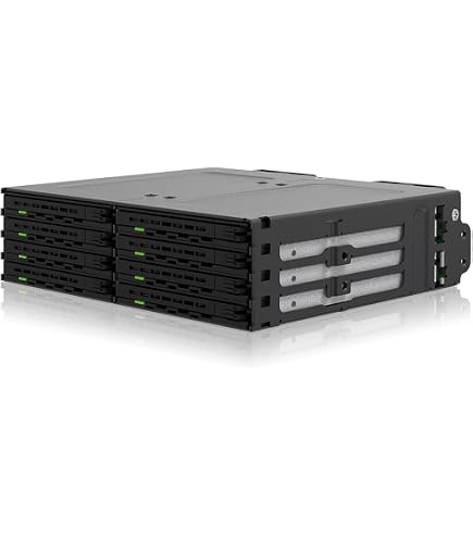 FANTEC MR-SA1082 SAS + SATA 6G Backplane per 8 × 2,5 HDD/SSD 2196