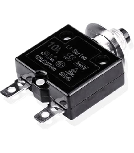 KUOYUH Interruttore Automatico 88-7A 125/250VAC 32VDC-50VDC - Foto 9