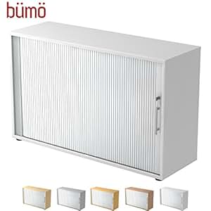 Bümö® Aktenschrank mit Rollladen | Rollladenschrank für Aktenordner