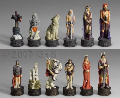 Preisvergleich Produktbild Schachfiguren Nordisches Sagenreich