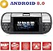 Produktbild Android 8.0 PX5 Octa-Core 2GB-RAM 32GB-ROM GPS DVD USB SD WI-FI Bluetooth MirrorLink Autoradio FIAT 500 / FIAT Abarth 500 2007 2008 2009 2010 2011 2012 2013 2014 2015 Schwarz