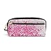 Produktbild isaoa Pink Streak Watercolor Federmäppchen Große Kapazität Langlebige Make-up Tasche Pen Tasche für Jungen Mädchen Schule, Amazing Geschenk auf alle Anlässe