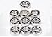Produktbild Haodou 10 Stück Fidget Spinner Bearings R188 Hoch Geschwindigkeit Lager Rillenkugellager 10 Perlen für Fidget Finger Spinner Spielzeug 12.7x6.3mm Silber