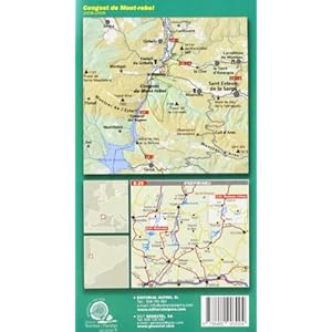 MONT-REBEI (E25) (E-25. Mapas guía excursionistas)