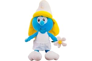 IFHDO The Smurf Plüschtier, 40 CM The Smurf Poupée Peluche Douce Doudou Poupée pour Enfants Smurf Jouets en Peluche pour Anniversaires, Jeux de Rôle, Ffêtes de Fin D'études, Anniversaires