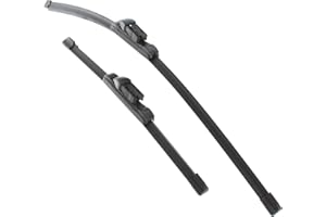 XYZ Parts Front Exact Fit Aero Windscreen Wiper Blades Pair Set Compatible with Vauxhall Mokka 2012-2017 26" 65 cm 14" 35 cm Replacements