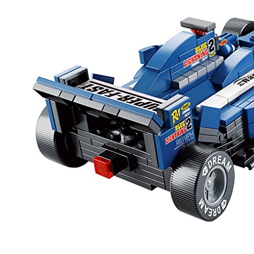 Kids Toy F1 Formula Racing Car Racer Station Building Block Bricks Construction Vehicles Toys Set /Block Tech Building Brick Set Race Dragster Car Christmas Xmas Birthday Gift