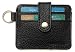 Chalk Factory Genuine Leather Credit Card Case with Key Ring and Multiple Card Slots : Black RS.299.00