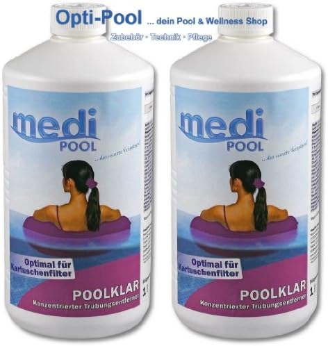 Clear Pool 2 x 1 Litre Medipool Great Offer.