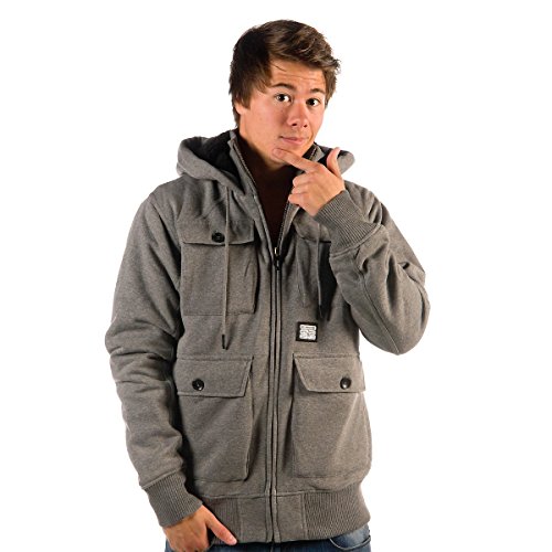 Billabong Herren Jacke THE GRAIN, grey heather, M Billabong Herren Jacke THE GRAIN, grey heather, M