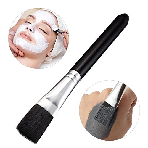 Gesichtsmaske Bürste, LuckyFine Profi Gesichtsmaske Pinsel Beauty Mask Pinsel weichen Bürste schwarze