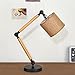 Produktbild Nordic Studie Tischleuchte Creative Persönlichkeit Flachs American Reading Original Wooden Bett Nachttisch Lampe