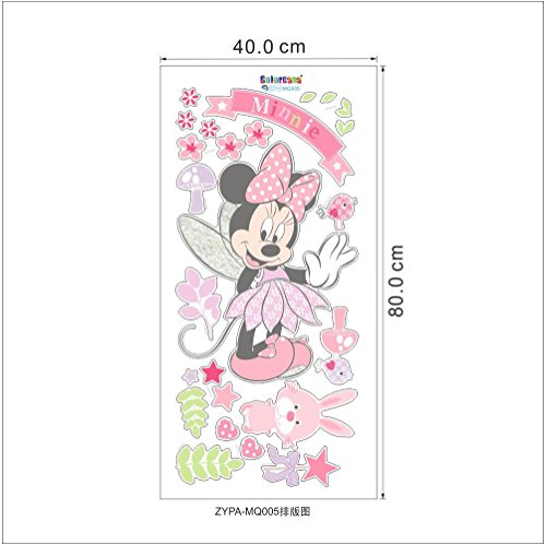 Disney ’s Minnie Maus Wandsticker - 3