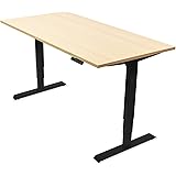 Ergotopia® Desktopia Pro X Elektrisch höhenverstellbarer Schreibtisch 7 Jahre Garantie Ergonomischer Stehtisch mit 9 Speicher