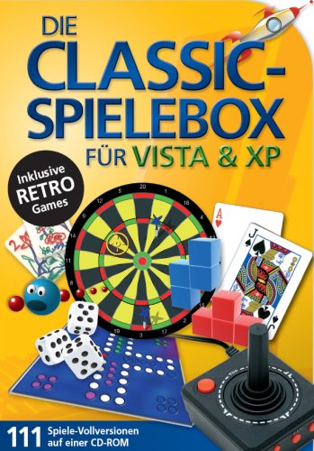 Preisvergleich Produktbild Die Classic-Spielebox für VISTA & XP inkl. Retro-Games