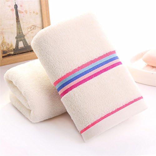 GKRY 100% Egyptian Cotton/Super Soft and Highly Absorbent/Machine Washable/Absorbent and Quick Dry Face Cloth/Microfiber ExtraThe towel Creative gifts a 34x75cm, white