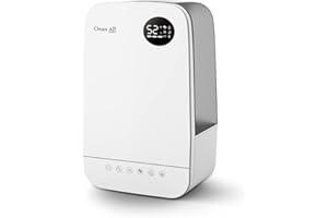 Clean Air Optima CA-606 Humidificateur ultrasonique 5 L noir, blanc