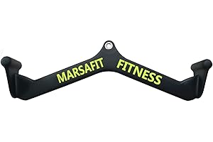 MARSAFIT Barre en T pour la maison, la gym, le fitness, l'aviron, la barre de traction pour biceps, triceps et triceps
