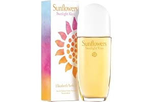 Elizabeth Arden Sunflowers Sunlight Kiss Eau de Toilette, Blommig parfym för kvinnor, 100 ml