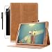 Produktbild Samsung Galaxy Tab S3 9.7 Hülle, Boriyuan Echt Leder Case Schutztasche, mit Standfunktion, Automatische Schlaf/Aufwachen Funktion für das Samsung Galaxy Tab S3 9,7 Zoll SM-T820 T825 - (Braun)