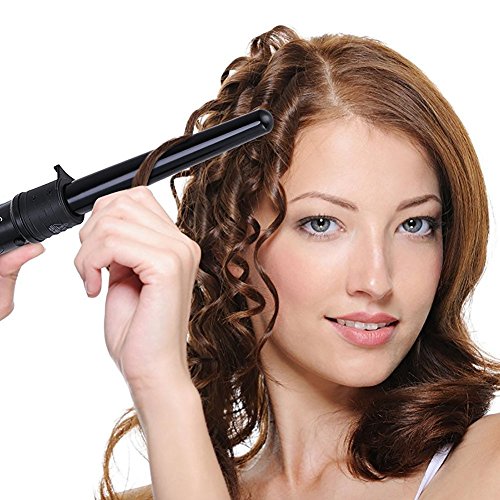 GHB Dodo Lockenstab Lockenwickler 4 in 1 LCD Display mit einstellbarer Temperatur für neue Frisur Mode Fashion Schwarz - 2