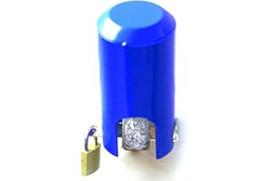 KAFENDA The FaucetLock | Wasserhahn-Schloss | Außen-/Küchen-/Gartenschlauch-Wasserhahn-Schloss | Diebstahlsicherung, kindersichere Metall-Wasserhahn-Schutzabdeckung | fördert die Wassererhaltung