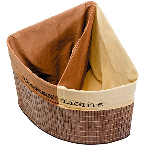 Tatkraft 4742943011854 Wäschekörbe, Bambus, braun, 35 x 35 x 50 cm - 4