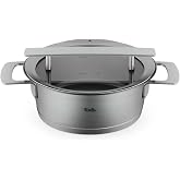 Fissler Phi Collection Cam Kapaklı Sığ Tencere Renkli 20 cm