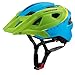 Produktbild Cratoni Kinder Allride Fahrradhelm, Green/Blue Matt, 53-59 cm